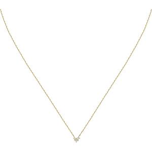 Live Diamond Ketting Geelgoud, gerecycleerd 375