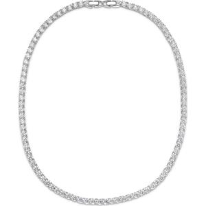 FAVS Collier FAVS Damen-Kette 925er Silber 90 Zirkonia