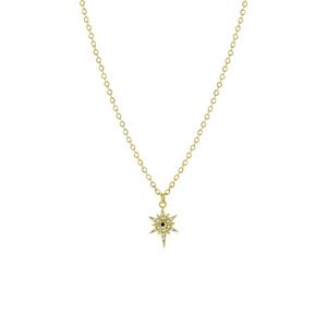 Lucardi Ketting ' Estrella ' Staal 47 cm