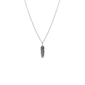 Lucardi Ketting Zilver 42cm -zilverkleurig
