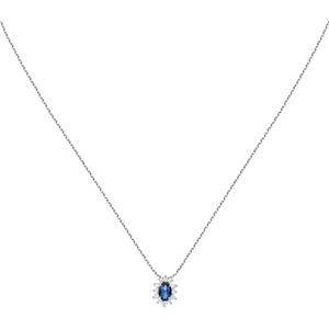 Live Diamond Ketting Witgoudc, gerecycleerd 375