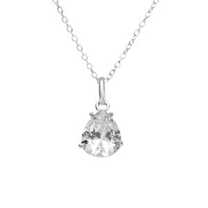 Lucardi Ketting Zilver 42cm -zilverkleurig