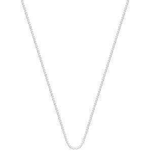 Lucardi Ketting Zilver 42cm -zilverkleurig