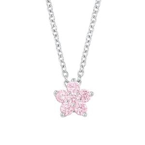 amor Ketting met hanger voor dames, 925 Sterling zilver, zirkonia synth.
