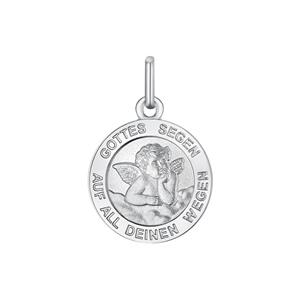 Amor Motief tag voor dames, 925 Sterling zilver | engel