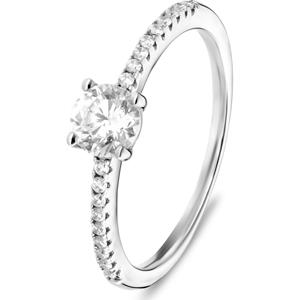 FAVS Fingerring FAVS Damen-Damenring 1 Zirkonia, Zirkonia, synthetisch