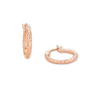 amor hoepel oorbellen voor dames, 925 Sterling zilver