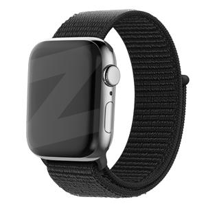 Bandz Apple Watch nylon band 'Classic' (zwart)