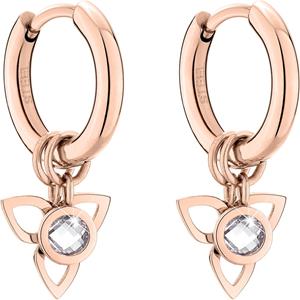 Tamaris Paar Creolen Tamaris Damen-Creolen Edelstahl 1 Zirkonia (Paar)
