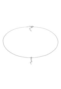 Elli Dames Choker Slang hanger Modern in 925 Sterling Zilver