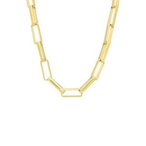 Lucardi Ketting Oriane Staal 50cm