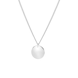 Lucardi Ketting Zilver 45cm -zilverkleurig