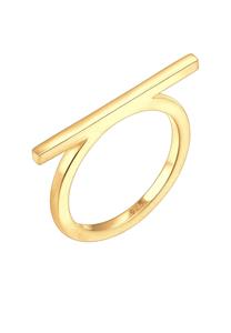 Elli Dames Geo Minimal Blogger Trend Edgy in 925 Sterling Zilver Goud