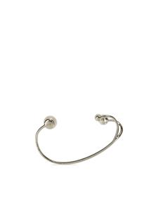 Panconesi Oorcuff met parel - Zilver