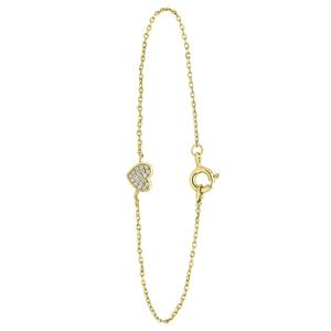 Lucardi Armband Zilver 18.5cm