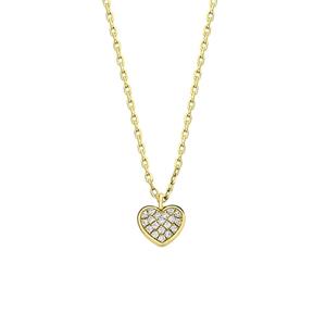 Lucardi Ketting Zilver 42cm