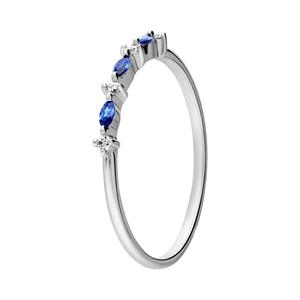 Lucardi Ring 925 Zilver - Zilverkleurig