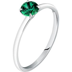 Live Diamond Diamantring, Smaragd, Lab Grown