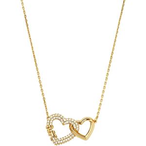 MICHAEL KORS Kette mit Anhänger PREMIUM, PREMIUM, LOVE, HERZEN, MKC1641AN, mit Zirkonia (synth)