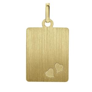 Lucardi Hangers 14 Karaat Goud - goudkleurig