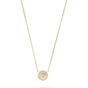 FAVS Collier FAVS Damen-Kette 925er Silber 28 Zirkonia