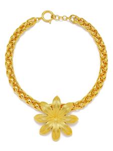 DESTREE Elizabeth halsketting met bloemdetail - Goud
