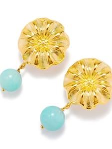DESTREE Sonia Daisy earrings - Blauw