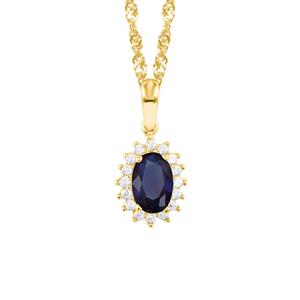 amor Ketting met hanger Goud 375/9 ct