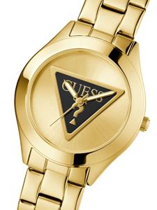 GUESS USA Tri Plaque quartz 34mm - Goud