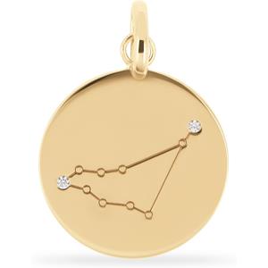 FAVS Kettenanhänger FAVS Unisex-Anhänger 925er Silber 2 Zirkonia