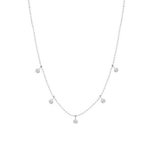 Lucardi Ketting ' Daya ' Staal 47 cm