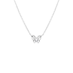 Lucardi Ketting Zilver 45cm -zilverkleurig