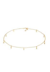 Elli Dames Choker Hanger Druppels Geo Look in 925 Sterling Zilver