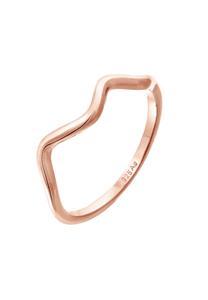 Elli Dames Golven Minimaal Geo Trend in 925 Sterling Zilver