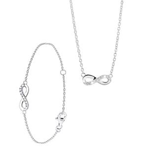 Lucardi Set Zilver - zilverkleurig