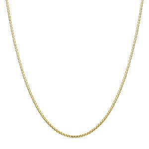 Lucardi Ketting 14 Karaat Goud - goudkleurig