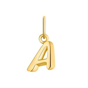 Amor Motief tag Unisex, 375 Goud | A
