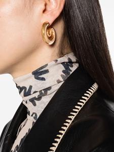Panconesi small Serpent hoop earrings - Goud