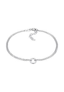 Elli Dames hanger rond geo in 925 sterling zilver