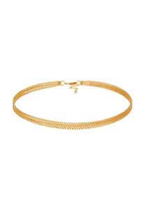 Elli Dames Choker Schakels Modern in 925 sterling zilver