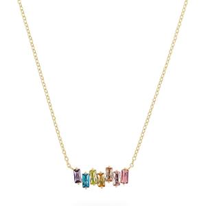 CHRIST Silberkette CHRIST Damen-Kette 925er Silber 7 Zirkonia