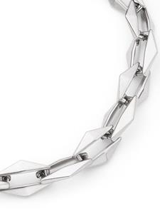 Jimmy Choo Halsketting met schakels - Zilver