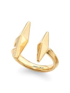 Jimmy Choo Ring met gegraveerd logo - Goud