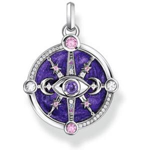 THOMAS SABO Kette mit Anhänger Thomas Sabo PE956-473-13 Anhänger Auge mit kosmich