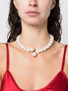 BEATRIZ PALACIOS Halsketting met zoetwaterparels - Wit
