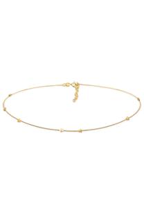 Elli Dames Curb Chain Astro Look Trend Blogger in 925 Sterling Zilver Verguld