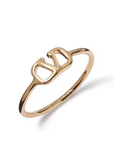 Valentino Garavani VLogo brass ring - Goud