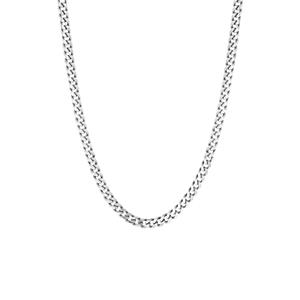 Lucardi Ketting Zilver - zilverkleurig