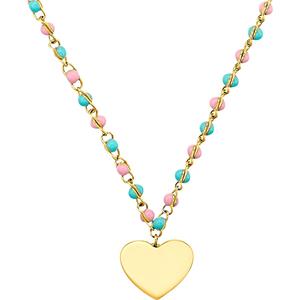 Prinzessin Lillifee Ketting met hanger voor meisjes, roestvrij staal | hart