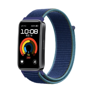 Huawei Band 9 nylon bandje (donkerblauw)